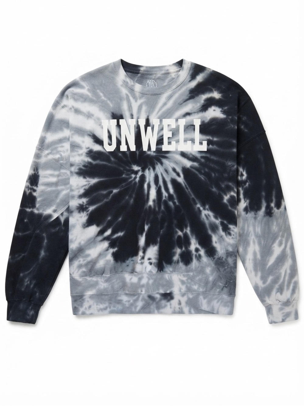 "Unwell" Tie Dye Crewneck Sweatshirt Size 3XL